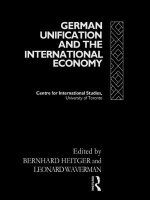 Cover of the book German Unification and the International Economy by Christina Spurgeon