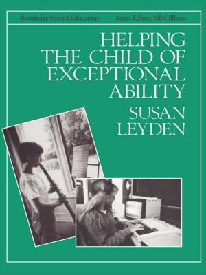 Cover of the book Helping the Child with Exceptional Ability by Etta R. Hollins