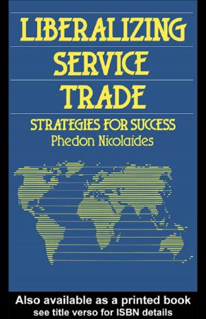 Book cover of Liberalizing Service Trade