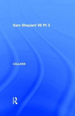 Cover of the book Sam Shepard V8 Pt 3 by Alan Hendrickson