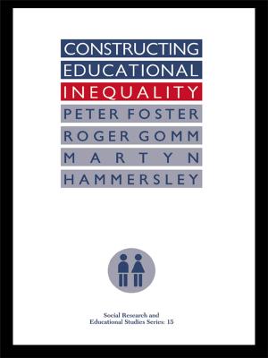 Cover of the book Constructing Educational Inequality by Lee Gunderson, Dennis Murphy Odo, Reginald Arthur D'Silva