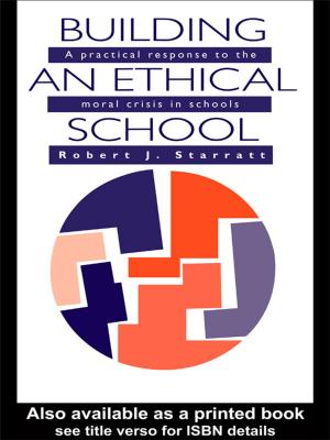 Cover of the book Building An Ethical School by Robert M MacIver