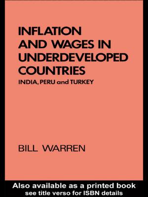 Cover of the book Inflation and Wages in Underdeveloped Countries by E Mark Stern, Sheldon Z Kramer