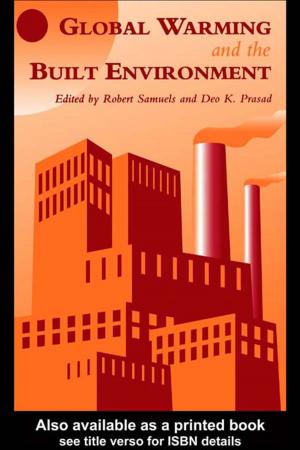 Cover of the book Global Warming and the Built Environment by R. Krishnan