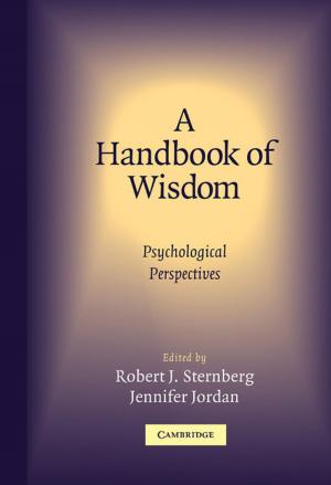 Cover of the book A Handbook of Wisdom by William Simpson, Peter Frank, Andrew Davies, Simon Maguire