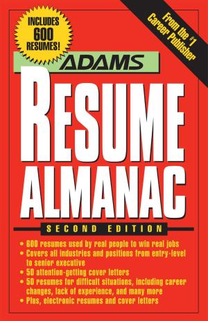 Cover of the book Adams Resume Almanac by Meera Lester