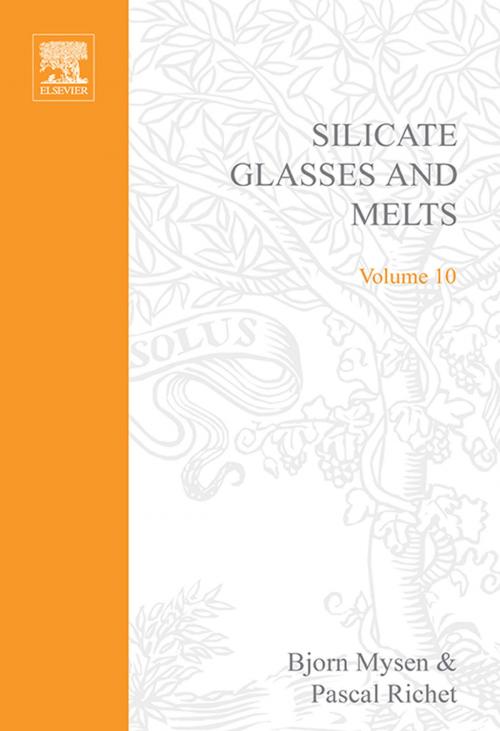 Cover of the book Silicate Glasses and Melts by Bjorn O. Mysen, Pascal Richet, Elsevier Science