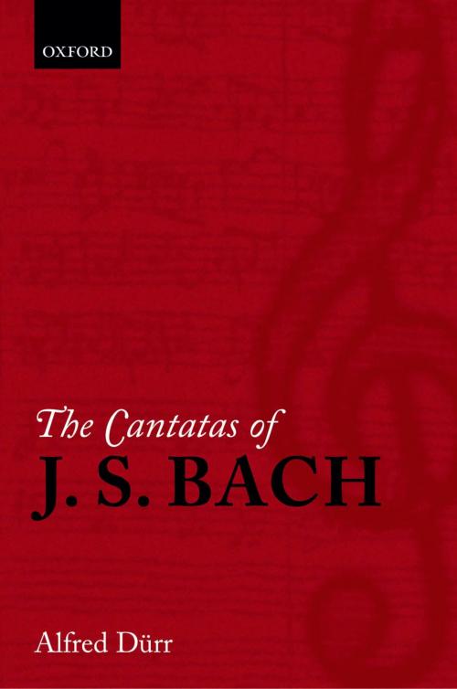 Cover of the book The Cantatas of J. S. Bach by Alfred Dürr, OUP Oxford