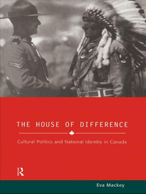 Cover of the book House of Difference by Eva Mackey, Taylor and Francis