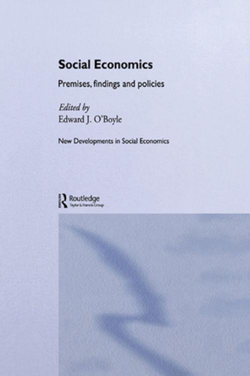 Cover of the book Social Economics by , Taylor and Francis