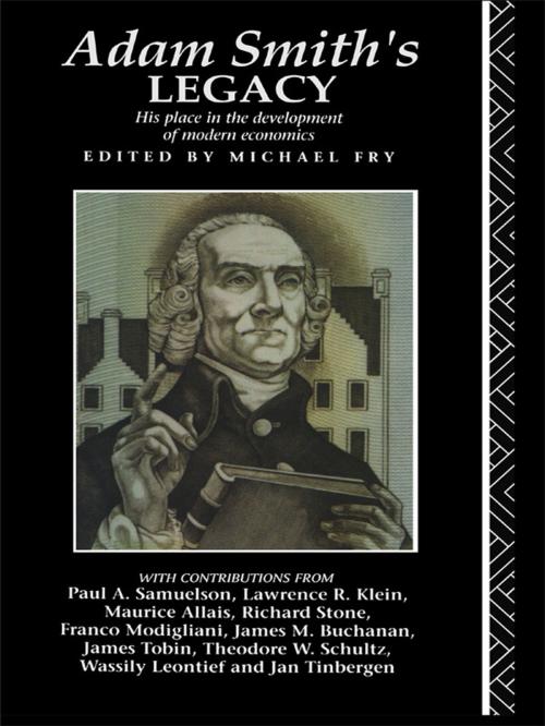 Cover of the book Adam Smith's Legacy by , Taylor and Francis