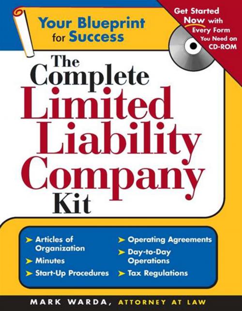Cover of the book The Complete Limited Liability Company Kit by Mark Warda, Sourcebooks