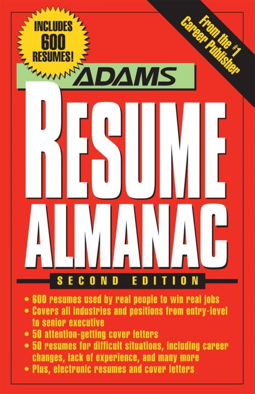 Cover of the book Adams Resume Almanac by Richard J Wallace, Adams Media