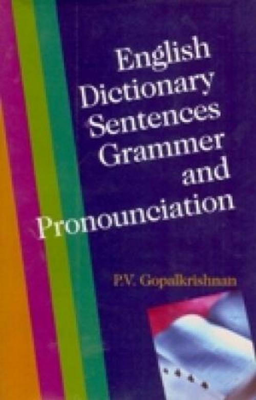 Cover of the book English Dictionary by P. V. Gopalkrishnan, Kalpaz Publications