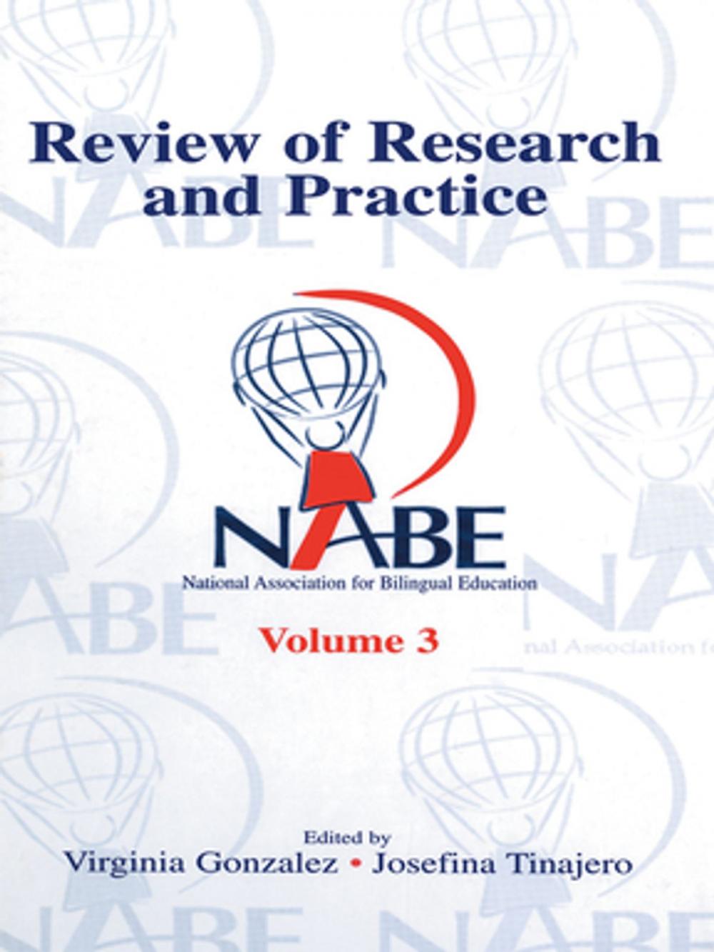 Big bigCover of NABE Review of Research and Practice