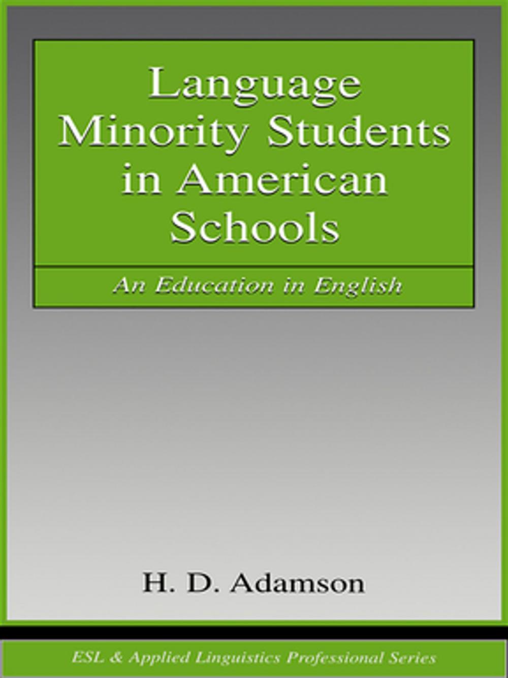Big bigCover of Language Minority Students in American Schools