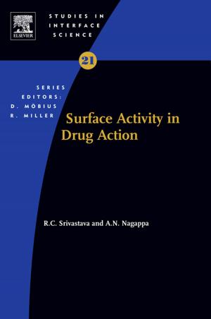 Cover of the book Surface Activity in Drug Action by Mohamed Lamine Bendaou, Stephane Callens