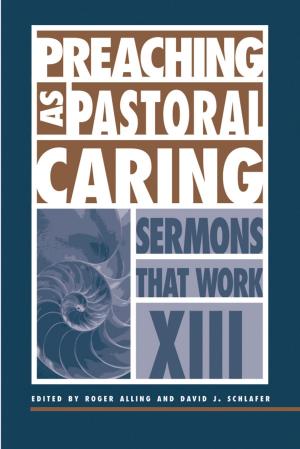 Cover of the book Preaching as Pastoral Caring by Avery Brooke