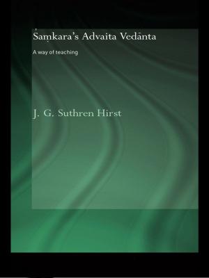 Cover of the book Samkara's Advaita Vedanta by David Wealleans