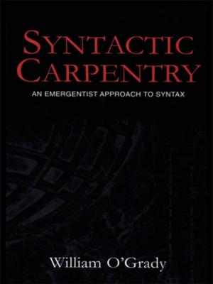 Cover of the book Syntactic Carpentry by John Morgan, David Lambert