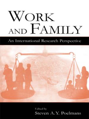 Cover of the book Work and Family by Virag Molnar