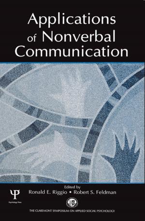 Cover of the book Applications of Nonverbal Communication by 