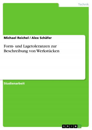 Cover of the book Form- und Lagetoleranzen zur Beschreibung von Werkstücken by Florian Schumacher