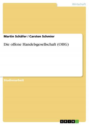 Cover of the book Die offene Handelsgesellschaft (OHG) by Simone Kraft