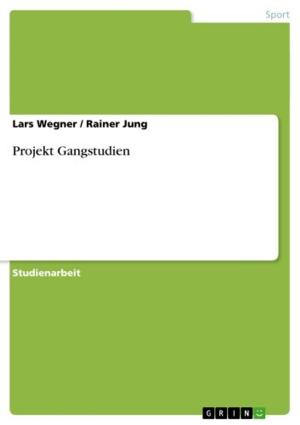 Cover of the book Projekt Gangstudien by Frederic Breidt