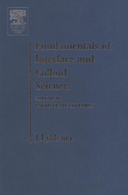 Cover of the book Fundamentals of Interface and Colloid Science by J. Lyklema, Elsevier Science