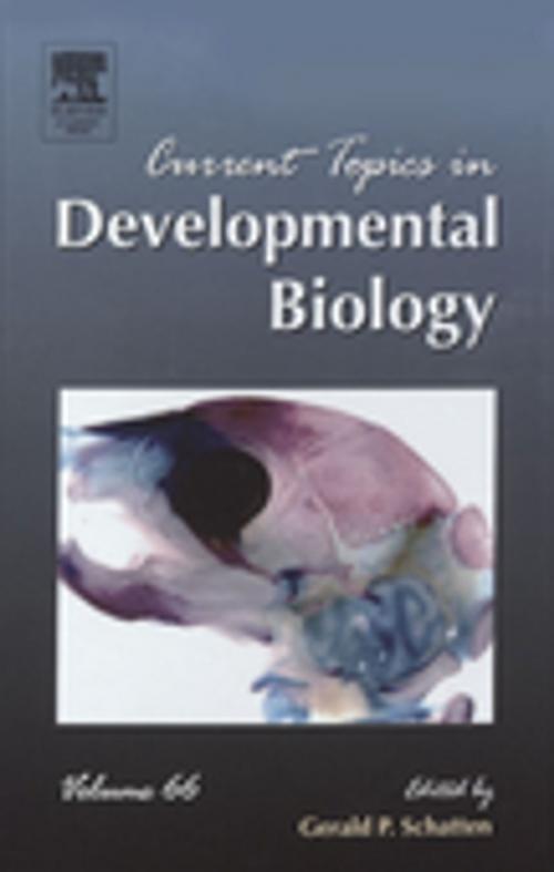 Cover of the book Current Topics in Developmental Biology by Gerald P. Schatten, Elsevier Science