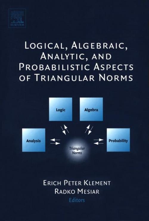 Cover of the book Logical, Algebraic, Analytic and Probabilistic Aspects of Triangular Norms by , Elsevier Science