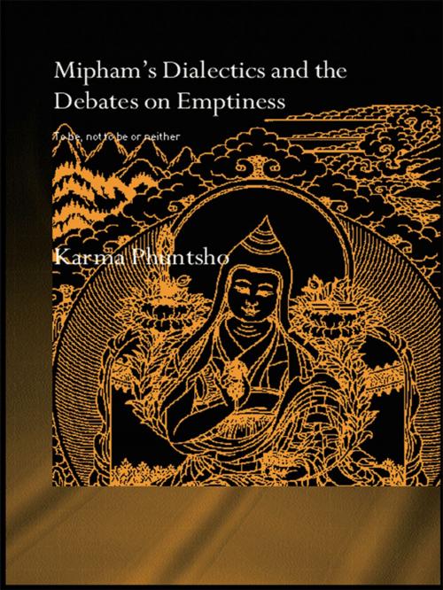 Cover of the book Mipham's Dialectics and the Debates on Emptiness by Karma Phuntsho, Taylor and Francis