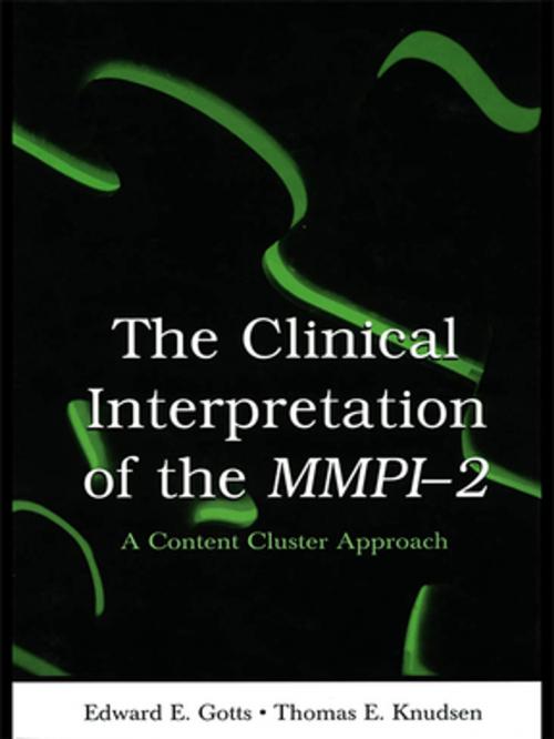 Cover of the book The Clinical Interpretation of MMPI-2 by Edward E. Gotts, Thomas E. Knudsen, Taylor and Francis