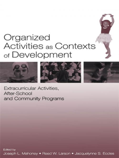 Cover of the book Organized Activities As Contexts of Development by , Taylor and Francis