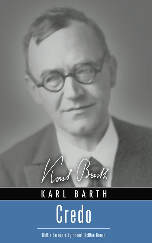 Cover of the book Credo by Karl Barth, Wipf and Stock Publishers