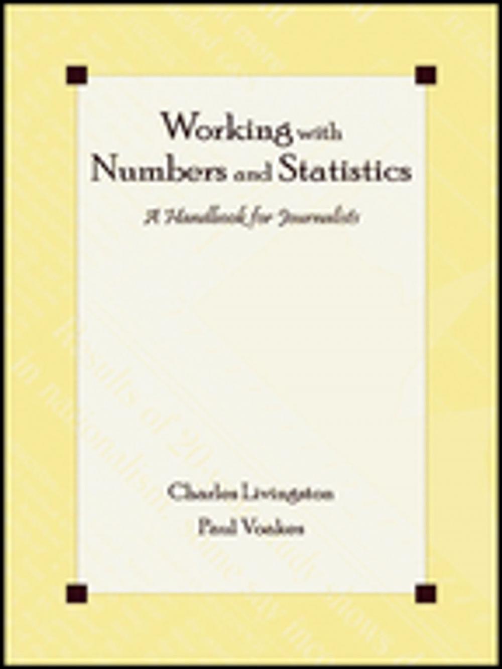 Big bigCover of Working With Numbers and Statistics
