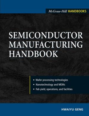 Cover of the book Semiconductor Manufacturing Handbook by Christina Dempsey