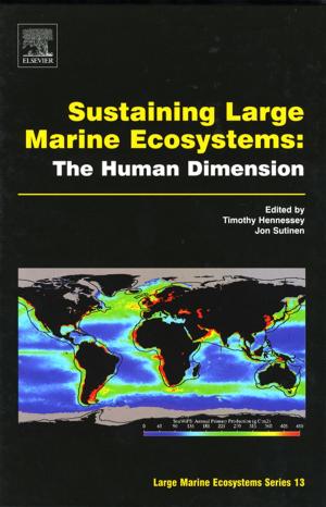 Cover of the book Sustaining Large Marine Ecosystems: The Human Dimension by Vyacheslav M Zobin