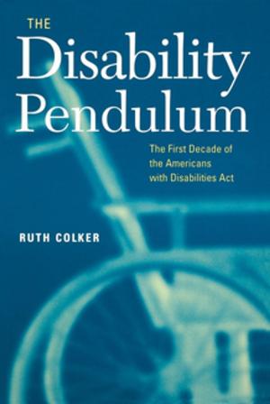 Cover of the book The Disability Pendulum by Jill Norgren