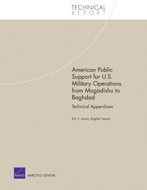 Cover of the book American Public Support for U.S. Military Operations from Mogadishu to Baghdad by Ian Lesser, John Arquilla, Bruce Hoffman, David F. Ronfeldt, Michele Zanini