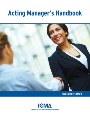 Book cover of Acting Manager's Handbook