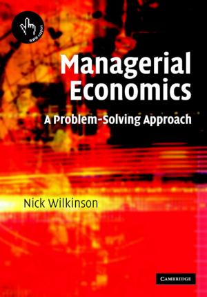 Cover of the book Managerial Economics by Frederick R. Adler, Colby J. Tanner