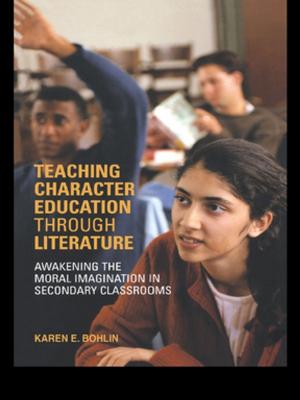Cover of the book Teaching Character Education through Literature by Harry Blamires