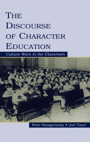 Book cover of The Discourse of Character Education