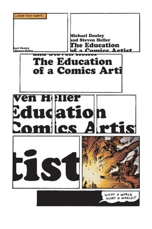 Cover of the book The Education of a Comics Artist by Tony Micocci
