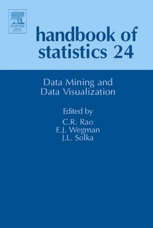 Cover of the book Data Mining and Data Visualization by C.R. Rao, Elsevier Science