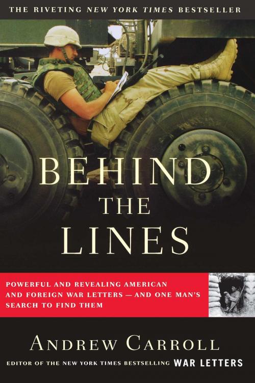 Cover of the book Behind the Lines by Andrew Carroll, Scribner