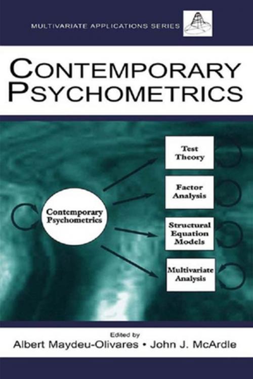Cover of the book Contemporary Psychometrics by , Taylor and Francis