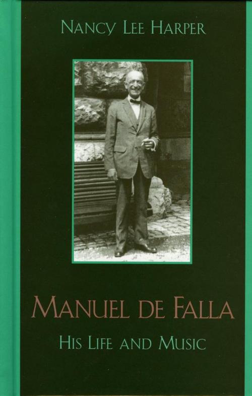 Cover of the book Manuel de Falla by Nancy Lee Harper, Scarecrow Press